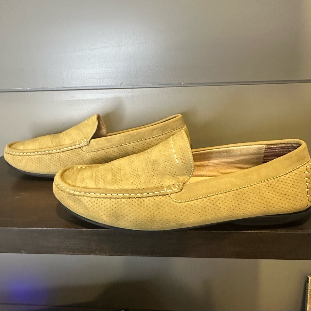 Stacy Adams Tan Loafers Size 12